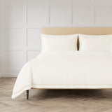 Ann Gish Ivory King Labyrinth Duvet Set - Ivory