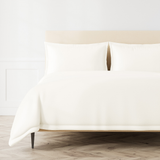 Ann Gish Ivory Queen Labyrinth Duvet Set - Ivory
