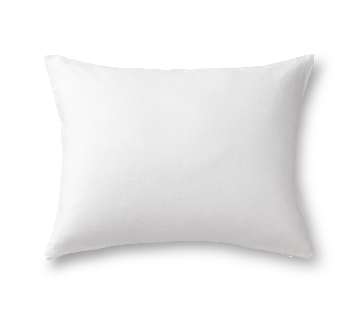 Ann Gish White King Linen Duvet Set