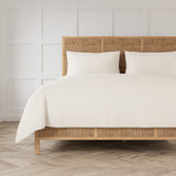 Ann Gish Natural Queen Linen Duvet Set