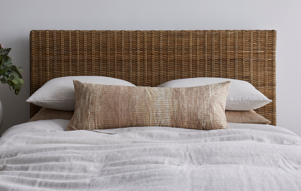 Ann Gish Natural Queen Linen Duvet Set