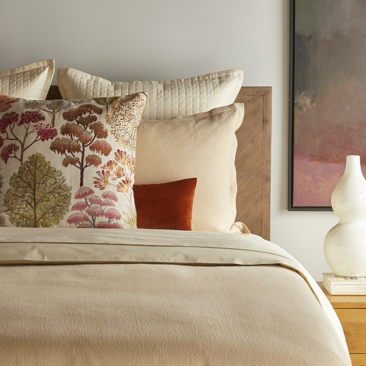 Ann Gish Pumice Queen Neo Duvet Set