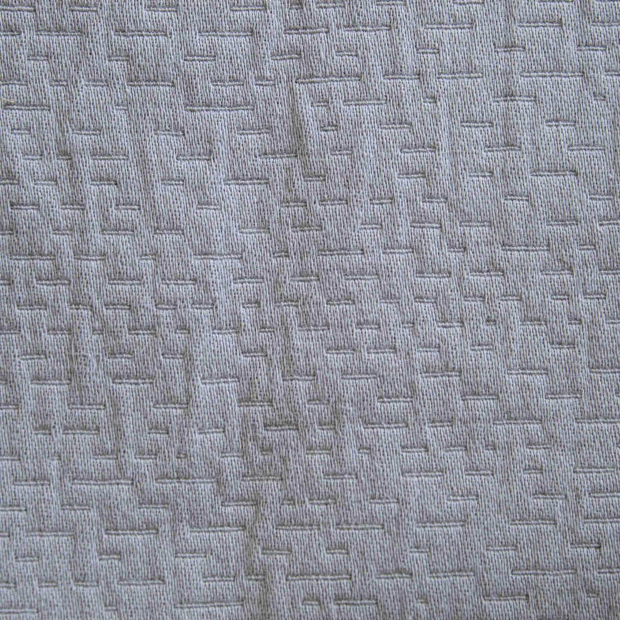 Ann Gish Light Grey Queen Neo Duvet Set