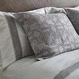 Ann Gish Bone/Ash King Sashiko Duvet Set