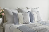 Ann Gish Blue/Grey/White Queen Schooner Duvet Set