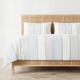 Ann Gish Blue/Grey/White King Schooner Duvet Set