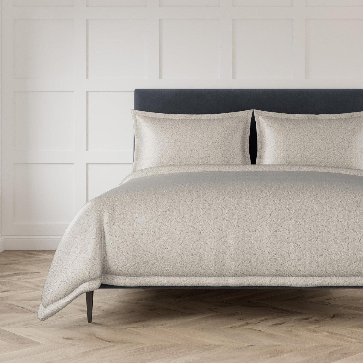 Ann Gish Silver King Tidal Duvet Set