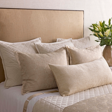 Ann Gish Gold Queen Tidal Duvet Set