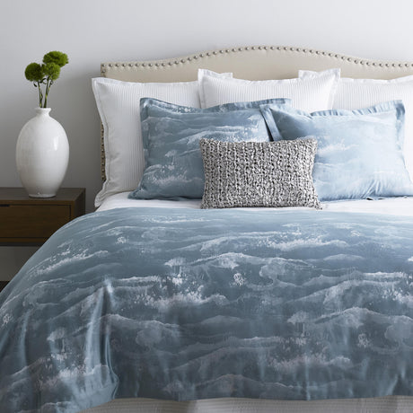Ann Gish Blue King Tempest Duvet Set