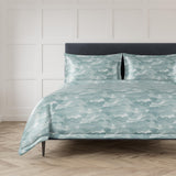 Ann Gish Blue Queen Tempest Duvet Set
