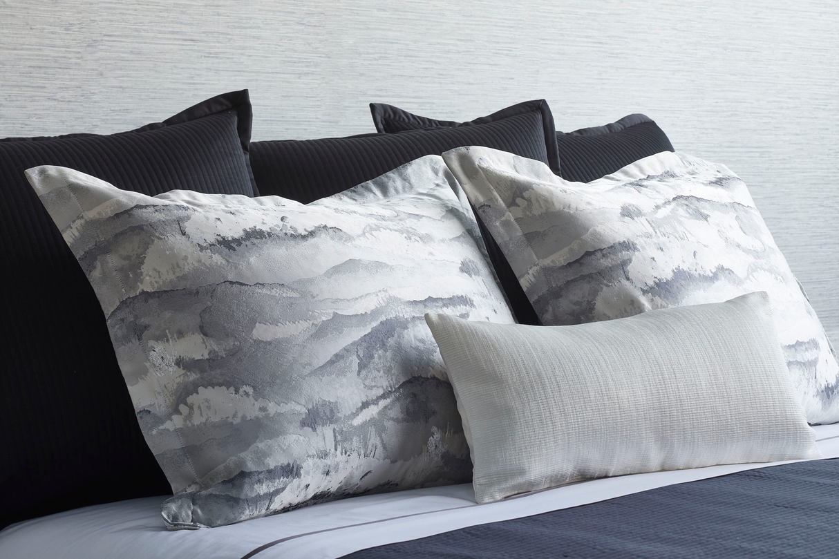 Ann Gish Grey Queen Tempest Duvet Set