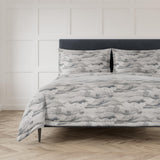 Ann Gish Grey Queen Tempest Duvet Set