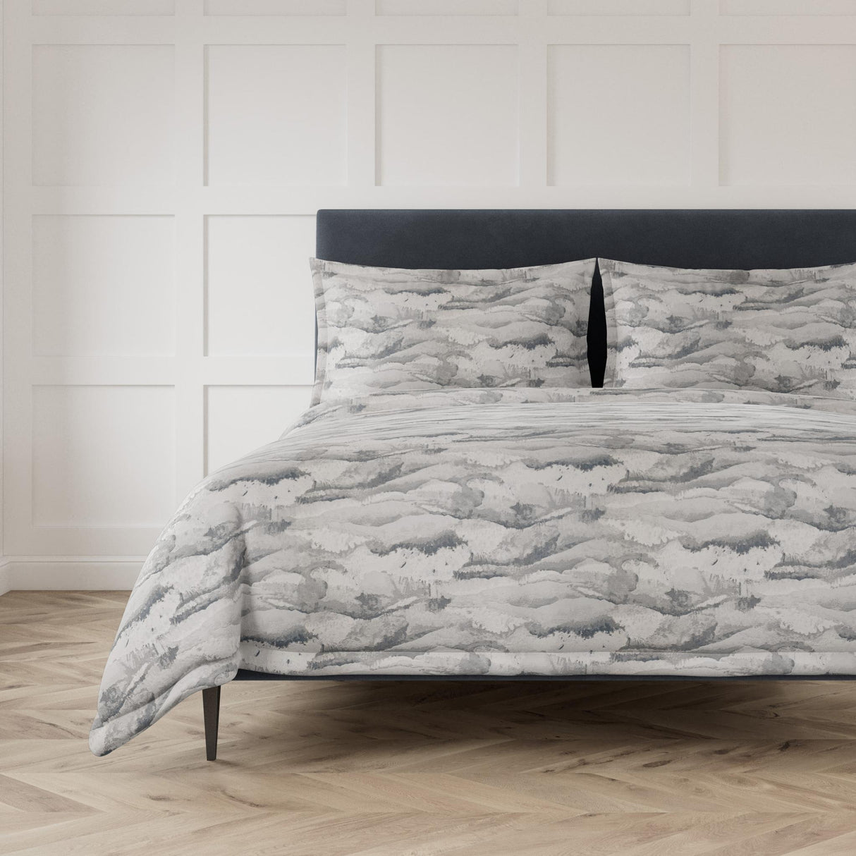 Ann Gish Grey King Tempest Duvet Set
