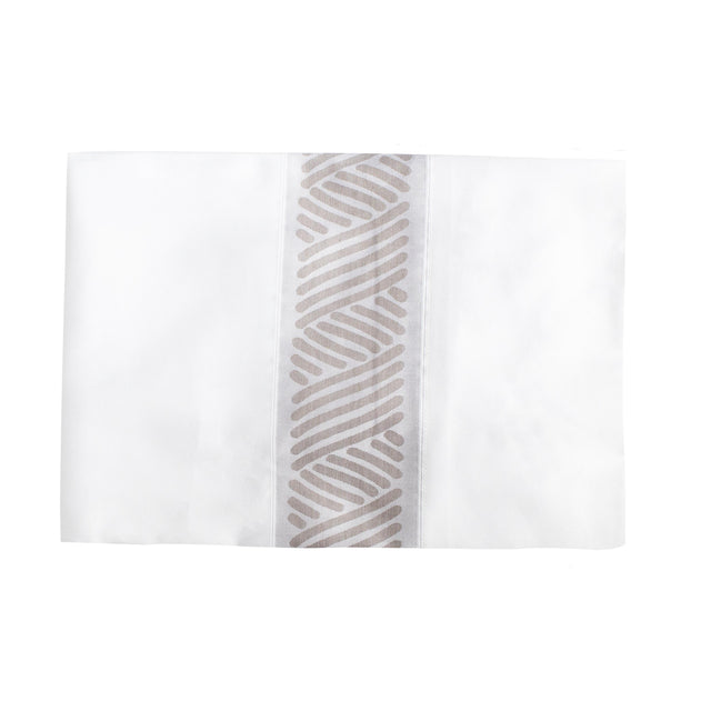 Ann Gish Bone/Ash King Anatolia Pillowcase Pair