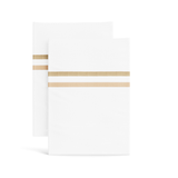 Ann Gish Taupe/Metal Standard Doppio Pillowcases
