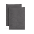 Ann Gish Charcoal King Linen Pillowcases