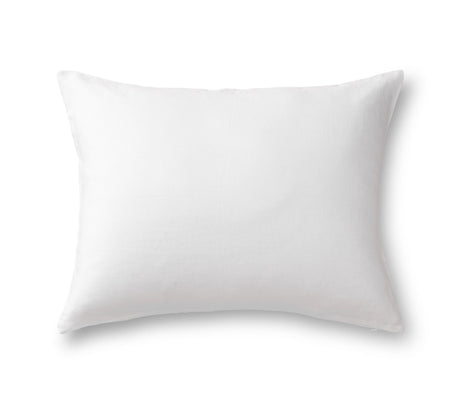 Ann Gish White King Linen Pillowcases
