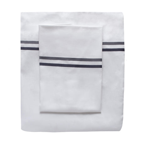 Ann Gish Blue/Indigo King Doppio Sheet Set