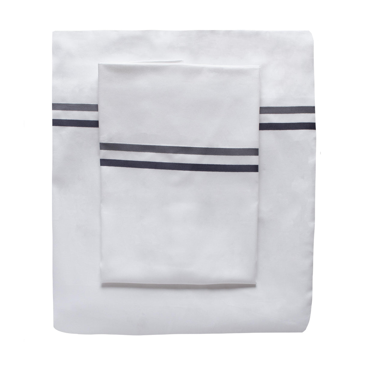Ann Gish Blue/Indigo Queen Doppio Sheet Set