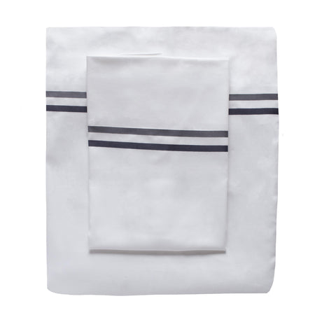 Ann Gish Blue/Indigo Queen Doppio Sheet Set