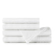 Peacock Alley EUROPEAN WASHED LINEN QN SHEET SET WHT
