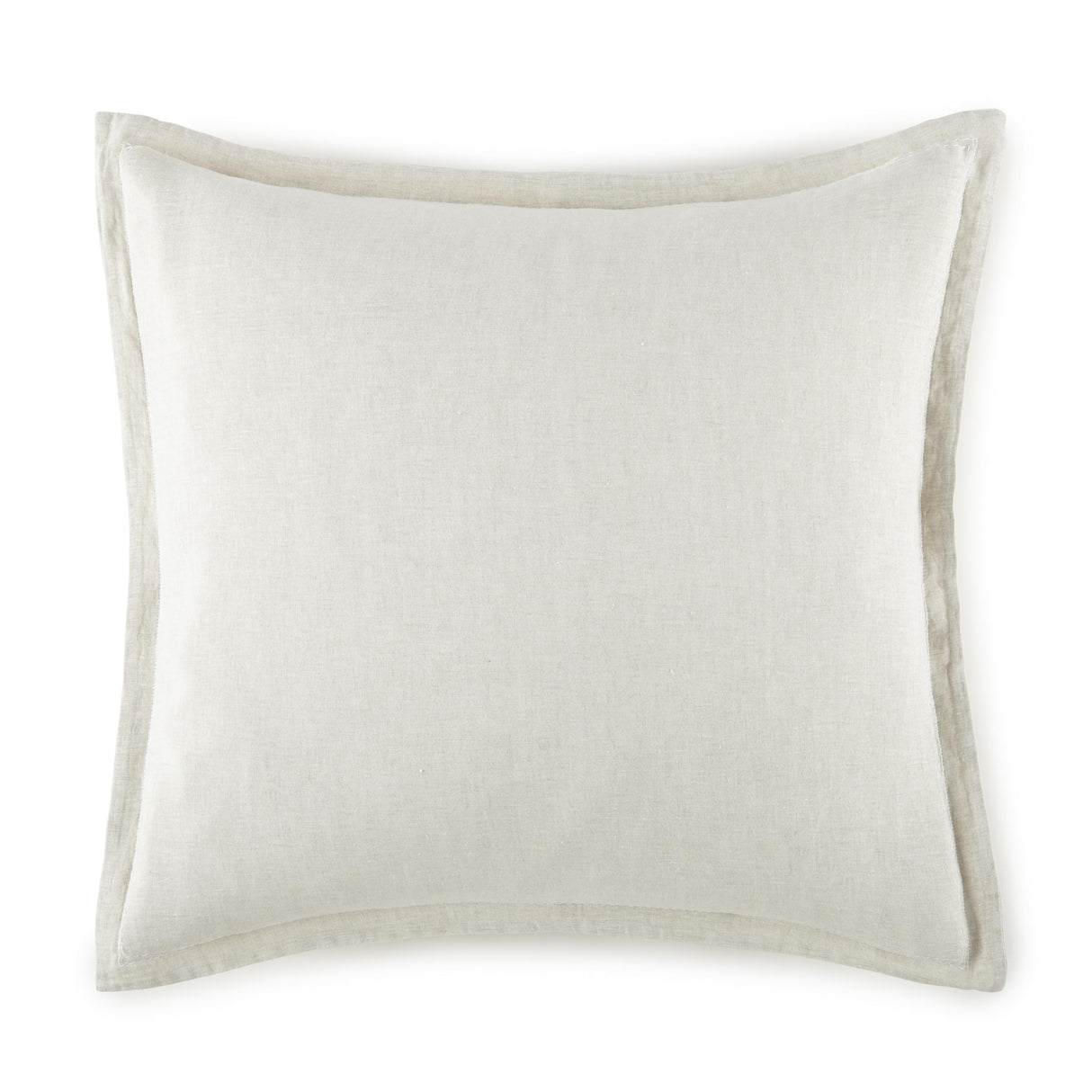 Peacock Alley EUROPEAN WASHED LINEN 26X26 EURO SHAM NAT