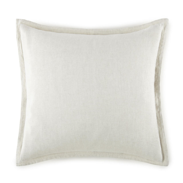 Peacock Alley EUROPEAN WASHED LINEN 26X26 EURO SHAM NAT