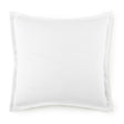 Peacock Alley EUROPEAN WASHED LINEN 26X26 EURO SHAM WHT