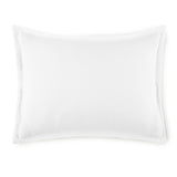 Peacock Alley EUROPEAN WASHED LINEN 20x36 KING SHAM WHT