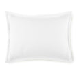 Peacock Alley EUROPEAN WASHED LINEN 20x26 STND SHAM WHT