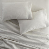 Peacock Alley EUROPEAN WASHED LINEN 90x90 QN DUVET NAT