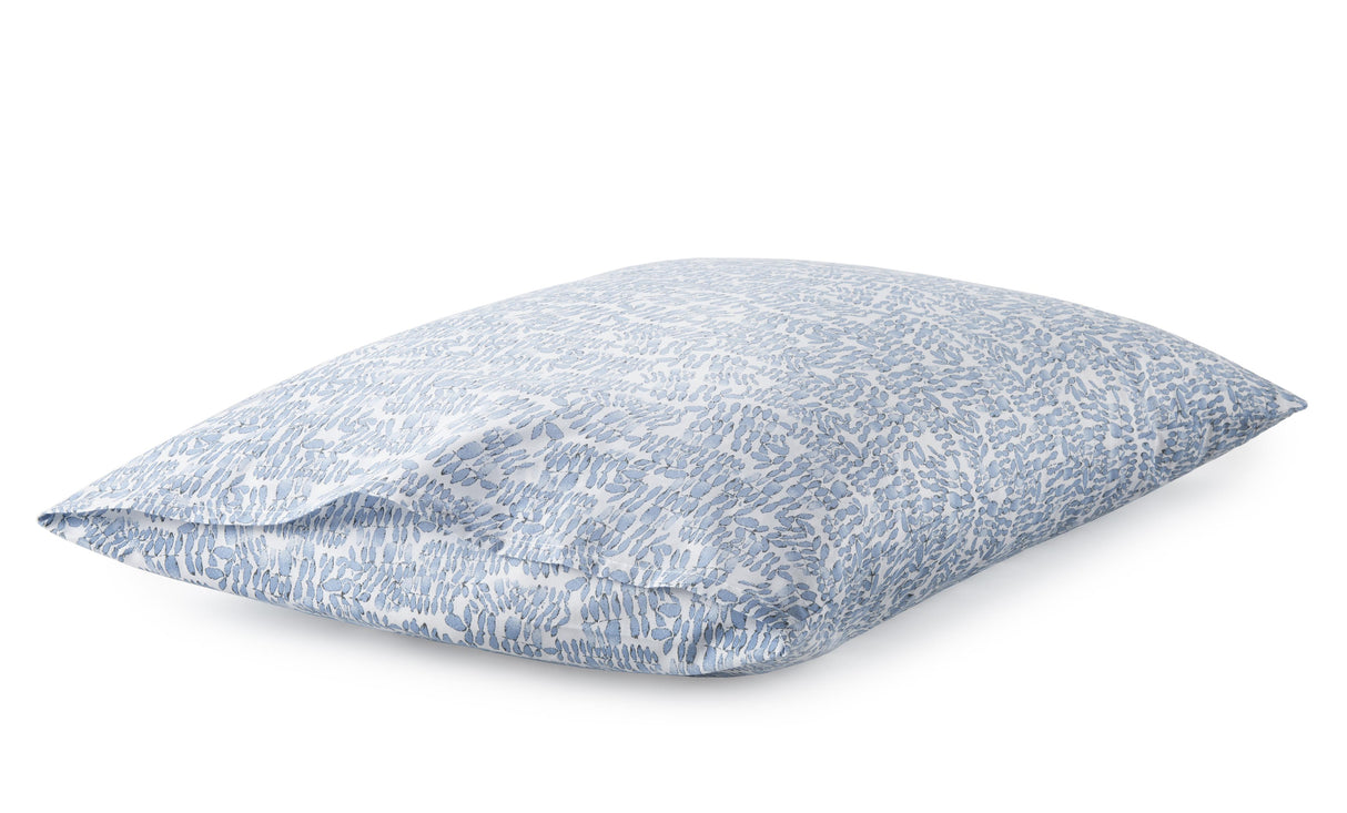 Peacock Alley FERN 20x36 KING SLEEPING SHAMS DENIM