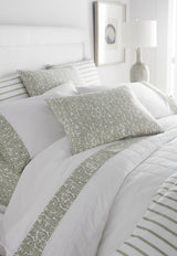 Peacock Alley FERN 20x36 KING SLEEPING SHAMS OLIVE