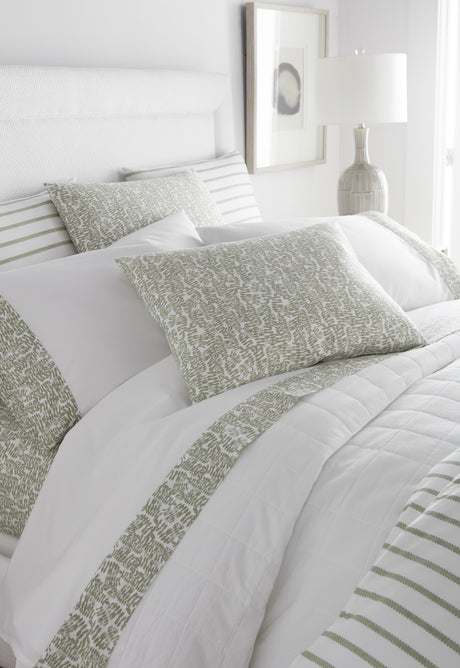Peacock Alley FERN 90X90 QUEEN DUVET DENIM