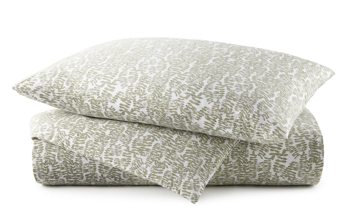 Peacock Alley FERN 105X90 KING DUVET OLIVE