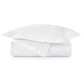 Peacock Alley HAMILTON 115x98 KING COVERLET WHITE