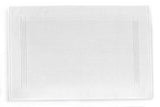Peacock Alley JUBILEE 22x34 BATH MAT WHITE