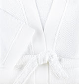 Peacock Alley JUBILEE SMALL-MEDIUM BATH ROBE WHITE