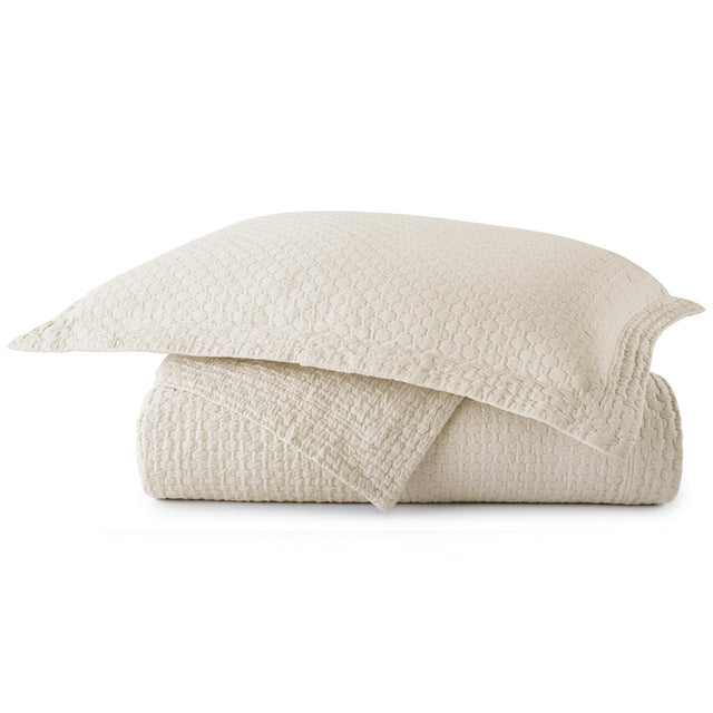 Peacock Alley JULIET 72x92 TWIN COVERLET LINEN