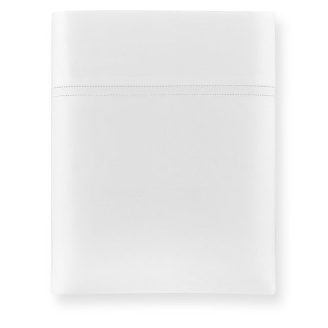 Peacock Alley LYRIC 96x115 QUEEN FLAT WHITE