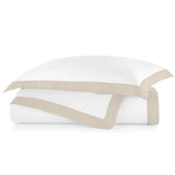 Peacock Alley MANDALAY CUFF 90x90 QUEEN DUVET LINEN