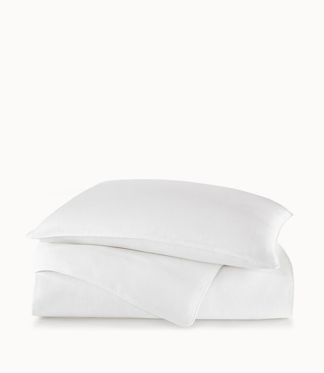 Peacock Alley MANDALAY 90X90 QUEEN DUVET WHITE.WHITE