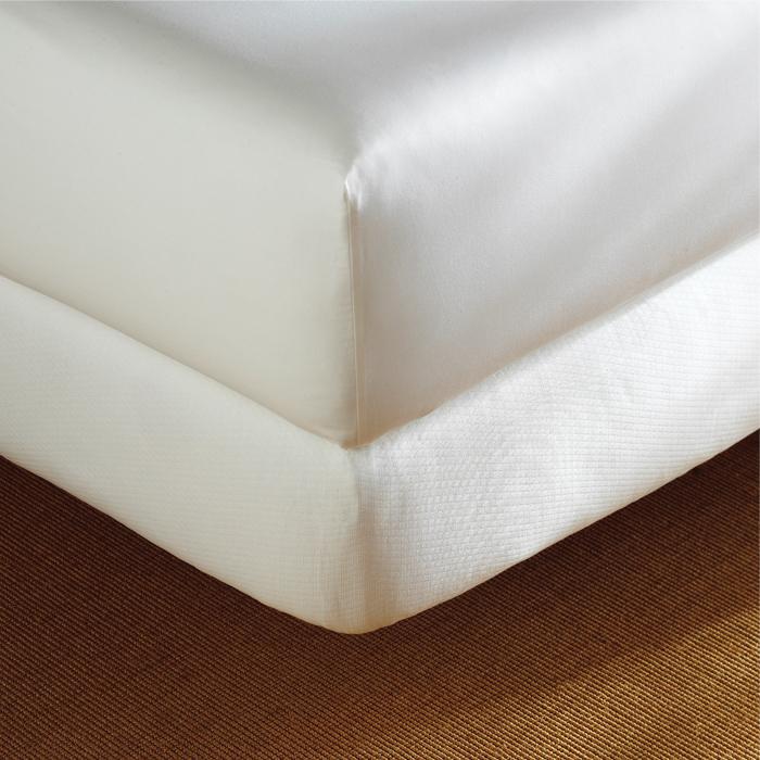Peacock Alley MATTRESS BOX SPRING COVER 72X84X13 CAL-KING WHITE