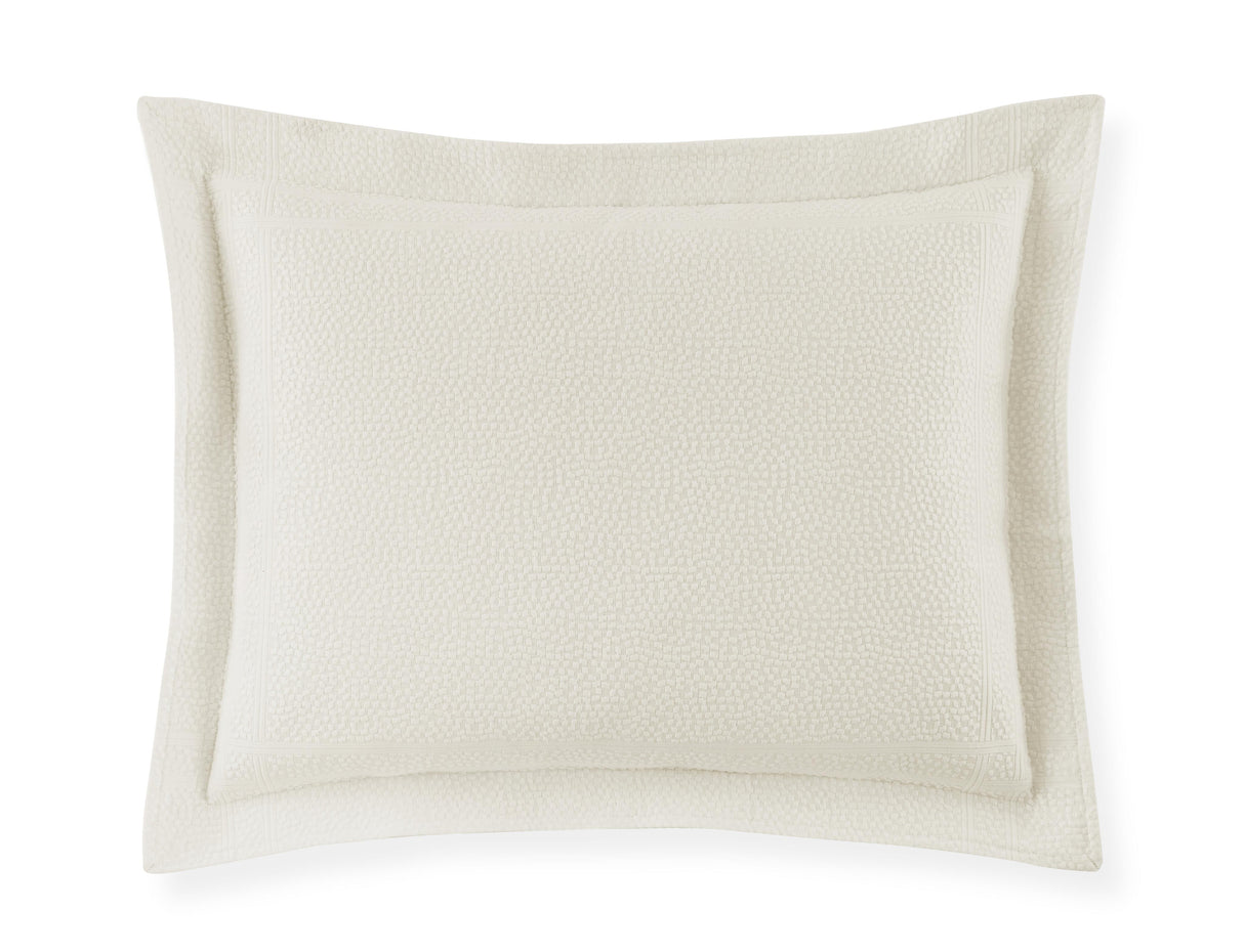 Peacock Alley MONTAUK 20x36 KING SHAM LINEN