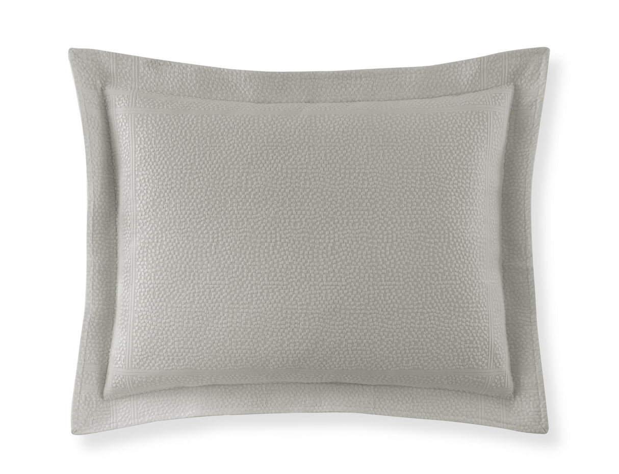 Peacock Alley MONTAUK 20x26 STANDARD SHAM PLATINUM