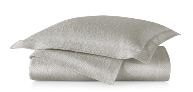 Peacock Alley MONTAUK 108x102 CAL KING COVERLET PLATINUM