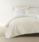 Peacock Alley MONTAUK 115x98 KING COVERLET PEARL
