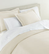 Peacock Alley MONTAUK 115x98 KING COVERLET PEARL
