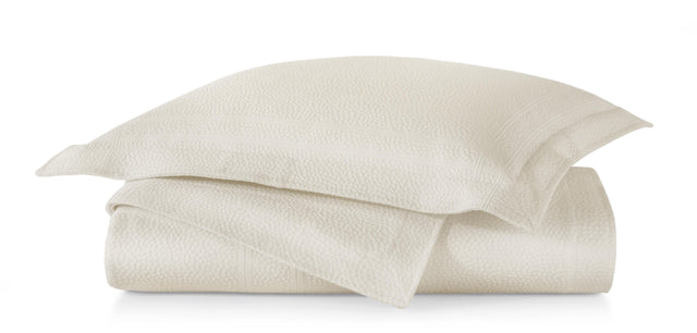 Peacock Alley MONTAUK 96x98 QUEEN COVERLET LINEN