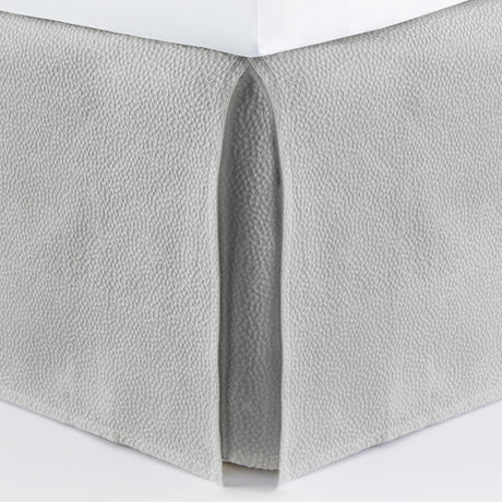 Peacock Alley MONTAUK 78x80x22 KING BEDSKIRT GRAY